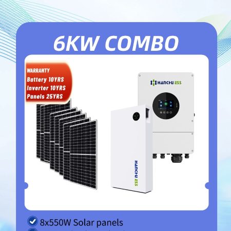 6KW Solar Power Backup Combo (Option 2)